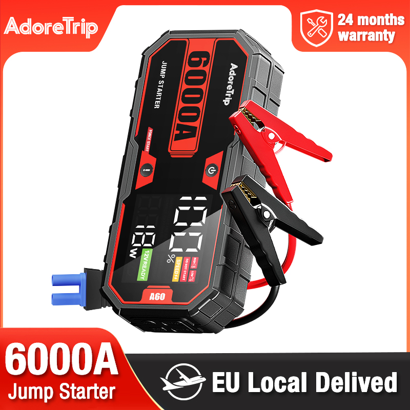AdoreTrip 6000A ポータブル電源、車載用ジャン - Power Banks のレビューと価格