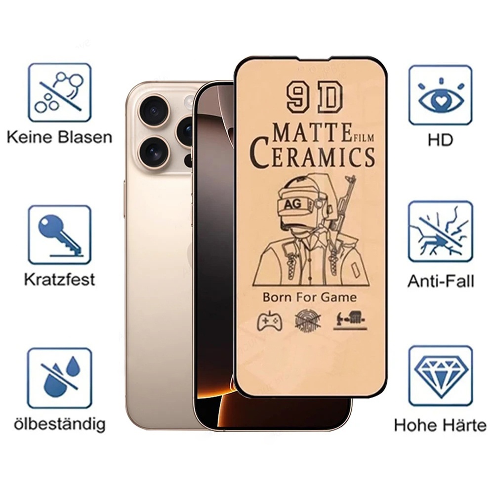 iPhone 17 16 15 14 13 Pro Max  - Matte Anti Glare Screen Protector のレビューと価格