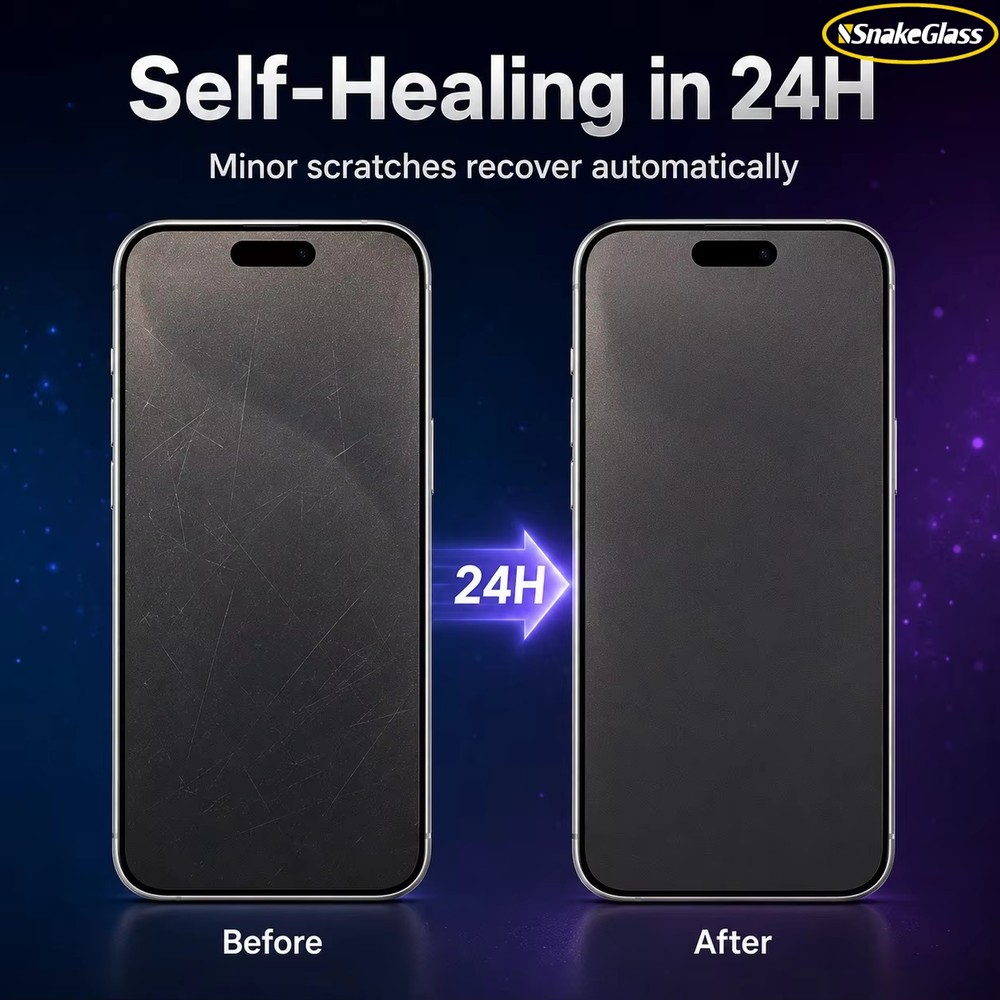 3枚入り マットプライバシーハイドロゲルフィルム iPhon - Matte Anti Glare Screen Protector のレビューと価格