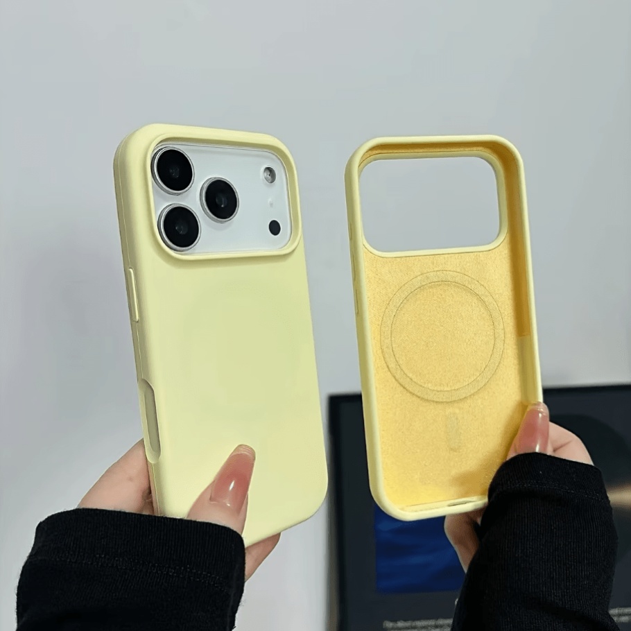 iPhone 18 Pro Max、17、16、15、14、 - Liquid Silicone Magnetic Phone Case のレビューと価格
